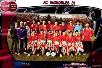 photo U19 saison 2014-2015