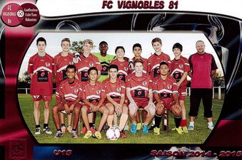photo U15 saison 2014-2015
